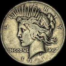 1921 Silver Peace Dollar LIGHTLY CIRCULATED