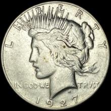 1927-S Silver Peace Dollar CLOSELY UNCIRCULATED