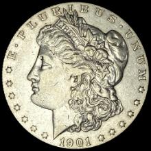 1901 Morgan Silver Dollar CLOSELY UNCIRCULATED