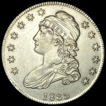 1835 Capped Bust Half Dollar UNCIRCULATED