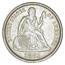 1883 Seated Liberty Dime UNCIRCULATED