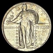 1920-D Silver Standing Liberty Quarter CLOSELY UNCIRCULATED