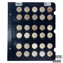 1938-2003 Jefferson Nickels Album [180] Coins