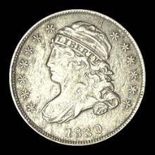 1830 Capped Bust Dime NEARLY UNCIRCULATED