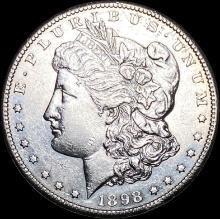 1898-S Silver Morgan Dollar CLOSELY UNCIRCULATED