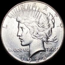 1928-S Silver Peace Dollar UNCIRCULATED