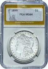 1899 Morgan Silver Dollar PGA MS64
