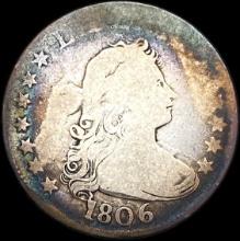1806 Draped Bust Half Dollar NICELY CIRCULATED