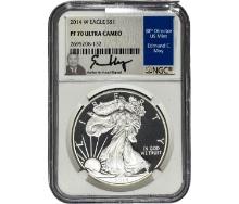2014 $1 Silver Eagle NGC PF70 UC