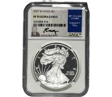 2017 $1 Silver Eagle NGC PF70 UC