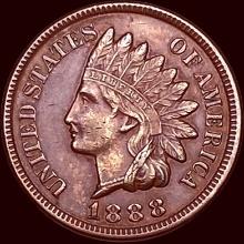 1888 Indian Head Cent CHOICE AU
