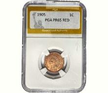 1905 Indian Head Cent PGA PR65 RED