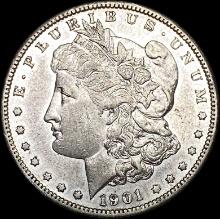 1901-S Silver Morgan Dollar CLOSELY UNCIRCULATED