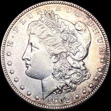 1902-S Silver Morgan Dollar CLOSELY UNCIRCULATED