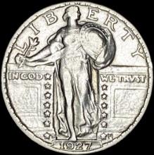 1927-S Silver Standing Liberty Quarter CLOSELY UNCIRCULATED