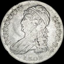 1808 Capped Bust Half Dollar NEARLY UNCIRCULATED