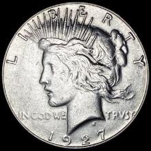 1927-S Silver Peace Dollar CLOSELY UNCIRCULATED