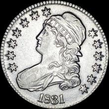 1831 Capped Bust Half Dollar CLOSELY UNCIRCULATED