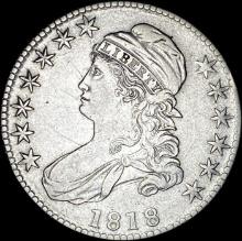 1818 Capped Bust Half Dollar CLOSELY UNCIRCULATED