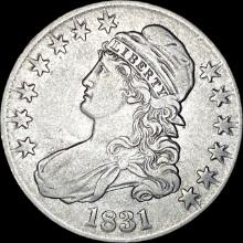 1831 Capped Bust Half Dollar NEARLY UNCIRCULATED