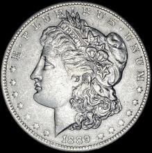 1889 Silver Morgan Dollar CLOSELY UNCIRCULATED