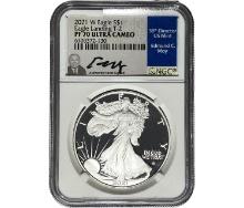 2021-W $1 Silver Eagle NGC PF70 UC