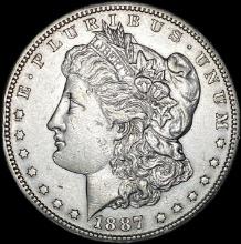 1887-S Silver Morgan Dollar CLOSELY UNCIRCULATED