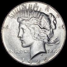 1925-S Silver Peace Dollar UNCIRCULATED