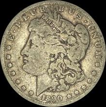 1890 Morgan Silver Dollar NEARLY UNCIRCULATED