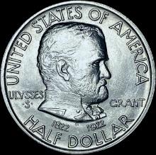 1922-S Silver Half Dollar Grant Commemorative GEM BU