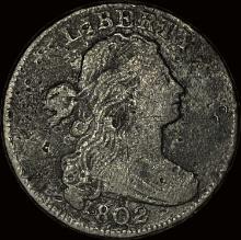 1802 Draped Bust Large Cent NICELY CIRCULATED