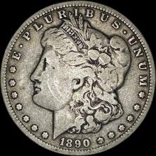 1890-O Silver Morgan Dollar NEARLY UNCIRCULATED
