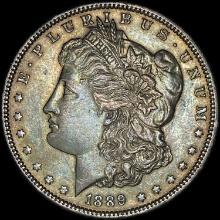 1889 Silver Morgan Dollar CLOSELY UNCIRCULATED
