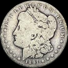 1891-O Silver Morgan Dollar LIGHTLY CIRCULATED