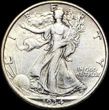 1934 Silver Half Dollar (Walking Liberty) CLOSELY UNCIRCULATED