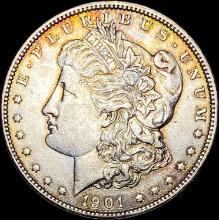 1901 Morgan Silver Dollar CLOSELY UNCIRCULATED