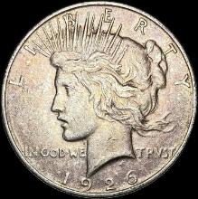 1926 Silver Peace Dollar ABOUT UNCIRCULATED