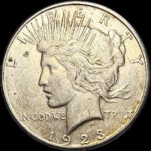 1923 Silver Peace Dollar CLOSELY UNCIRCULATED