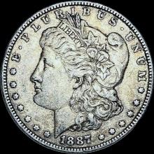 1887 Morgan Silver Dollar CHOICE AU
