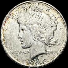 1923 Silver Peace Dollar CLOSELY UNCIRCULATED