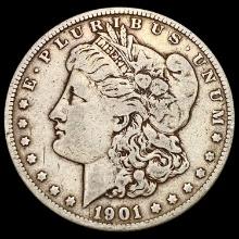 1901-S Morgan Silver Dollar LIGHTLY CIRCULATED