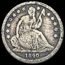 1840-O Seated Liberty Dime LIGHTLY CIRCULATED