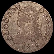1818 Capped Bust Quarter NICELY CIRCULATED