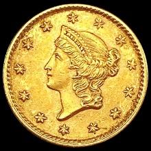 1853 Rare Gold Dollar UNCIRCULATED