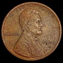 1909-S VDB Wheat Cent NEARLY UNCIRCULATED
