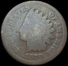 1870 Indian Head Cent NICELY CIRCULATED