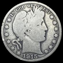 1915 Barber Half Dollar NICELY CIRCULATED NICELY CIRCULATED