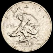 1925-S California Jubilee Half Dollar UNCIRCULA UNCIRCULATED