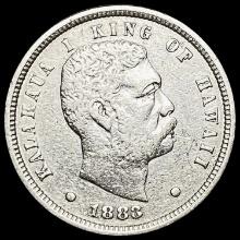 1883 Kingdom of Hawaii Dime CLOSELY UNCIRCULATED