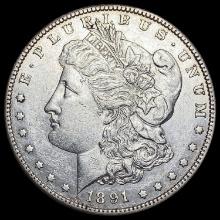 1891-S Morgan Silver Dollar CHOICE AU CHOICE AU